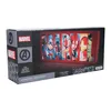 The image shows the retail packaging for a Marvel Avengers Logo Light. Produktbild-Vorschau