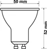 Osram STAR, 6,9 W, 80 W, GU10, 575 lm, 15000 h, Teplá biela Náhľad obrázku produktu 11