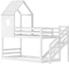 CDGlobal  Etagenbett 90x200cm mit Treppe und Rutsche, Produktbild-Vorschau 8