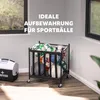 carrello portapalloni sportivo impilabile eluno, carrello Anteprima dell’immagine prodotto 2