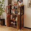 Comodà rustica, credenza in stile retrò-vintage-loft per Anteprima dell’immagine prodotto 6