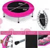 Trampolino elastico pieghevole rosa da 97 cm per bambini, Anteprima dell’immagine prodotto 2
