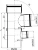 PoloPlast POLO KAL XS Doppelabzweig DN 110/90/50, 87,5 Produktbild-Vorschau 2