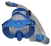 Cressi D1&dry Schnorchelset Blau  Blau One Size Produktbild-Vorschau 2