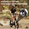Klappbares 20 Zoll Fatbike E-Bike mit abnehmbarem Akku und Produktbild-Vorschau 5