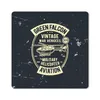MuchoWow® Mauspad Mousepad Hubschrauber - Fahrzeug - Retro Produktbild-Vorschau 1
