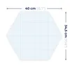 DEQOART Glasbild Echtglas 40x35 cm 'Kosmos im Glas' Produktbild-Vorschau 7