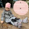HECKBO Baby Regenfüßlinge mit Vlies Regenbogen – Produktbild-Vorschau 3