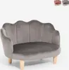 Fauteuil en forme de coquillage pour chiens et chats en Voir les images du produit 6