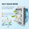 Odsávací ventilátor VEVOR, 254 mm, 1400 otáček za minutu, Náhled obrázku produktu 3