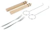 vhbw 2x Rollgrillkorb Set aus Groß & Klein für Grills - Produktbild-Vorschau 4