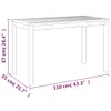 A line drawing of a table with dimensions indicated. Náhled obrázku produktu