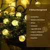 Solar LED Lichterkette 8m 40 LEDs warmweiß 8 Modi Produktbild-Vorschau 6