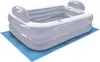 An inflatable pool is shown on a blue mat. Produktbild-Vorschau