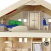 Villa Freda Puppenhaus Stadtvilla + Hussen + Puppenmöbel Produktbild-Vorschau 7
