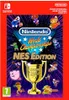 The image is the front cover of the Nintendo World Championships NES Edition game for the Nintendo Switch. It features pixelated characters from various Nintendo games surrounding a golden trophy. Podgląd zdjęcia produktu