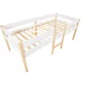 OKWISH Lit cabane 90x190 cm - Lit enfant mi-hauteur avec Voir les images du produit 6