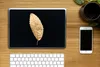 MuchoWow® Laptop Aufkleber Sticker Cover Schwarz und Gold - Produktbild-Vorschau 2