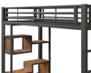 Hoogslaper 90 x 200 cm met LED-verlichting, een open kast, Productafbeelding-voorbeeld 13