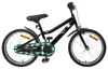 Kinderfahrrad 18 Zoll für 5-7 Jahre alt Schwarz Produktbild-Vorschau 1