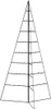 vidaXL Albero di Natale in metallo per decorazioni nero 180 Anteprima dell’immagine prodotto 10