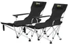 Campingstühle 2er Set klappbar, Angelstuhl mit Fußstütze & Produktbild-Vorschau 3
