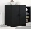 Möbel Waschmaschinen-Schrank Schwarze Eiche 70,5x71,5x91,5 Produktbild-Vorschau 1