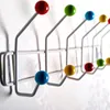 Farbenfrohe GARDEROBENLEISTE COLOUR BALL | weiss-bunt Produktbild-Vorschau 4
