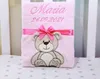 Personalisierte Babydecke 75x100 cm mit Namen & Datum – Produktbild-Vorschau 15