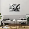 Bilder auf glas - Einteilig - Motor Schwarzweiß Propeller - Produktbild-Vorschau 6