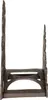 Porte-tuyau d'arrosage en fonte brune antique Support mural Voir les images du produit 4