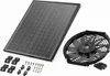Profesjonalny Wentylator Solarny Vevor 340X70 Mm 1300 Cfm Podgląd zdjęcia produktu 1