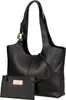 Coccinelle C-Easy Shopper schwarz genarbtes Leder C-Me Produktbild-Vorschau 15