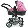 Bayer Chic 2000 Kombi-Puppenwagen Mika Sternchen grau Produktbild-Vorschau 3