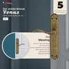 DOMINO Türgriff Blind Drückergarnitur | Langschildgarnitur Produktbild-Vorschau 6