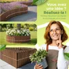 be4nature Bordure de jardin bois flexible 30 x 200 cm brun Voir les images du produit 5