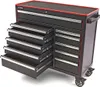 HBM Werkzeugwagen mit 11 Schubladen – 111 cm – schwarz Produktbild-Vorschau 3
