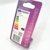 A close-up of a product's packaging, specifically an energy efficiency label and product information. Anteprima dell’immagine prodotto