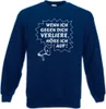 Urban Backwoods Wenn Ich Gegen Dich Verliere, Sweatshirt, Produktbild-Vorschau 1
