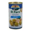 El Faro | Grüne Oliven gefüllt mit Thunfischpaste | Spanische Tapas | 350 g / 150 g Abtropfgewicht Voir les images du produit