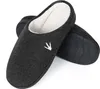 Pantofole HEYO Unisex Calde Antiscivolo Memory Foam Nero Anteprima dell’immagine prodotto 4