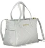 Elegante graue Damenhandtasche mit recyceltem Material und Produktbild-Vorschau 3
