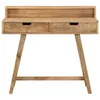vidaXL Biurko 100x45x90 cm Surowe lite drewno mango - Podgląd zdjęcia produktu 11