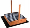 Bac à sable avec toit - jouets - et bâche de sol - 120 x Voir les images du produit 4