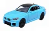 BMW M2 2023 Modellauto aus Metall mit Rückzug Modell Auto Produktbild-Vorschau 1