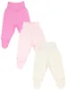 TupTam Baby Mädchen Strampelhose Hose mit Fuß 3er Pack, Produktbild-Vorschau 1