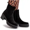 Damen Stiefeletten Mit Absatz Aus Eco Wildleder Gefüttert Produktbild-Vorschau 1