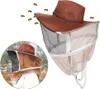 Včelař Ochranný klobouk,Anti Bee Hat,Kovboj Včelařství Náhled obrázku produktu 5