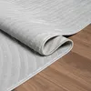 Teppich Wohnzimmer Kurzflor Schlafzimmer Wellen Produktbild-Vorschau 4