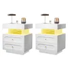 okwish Nachttisch-2er Sideboard mit Produktbild-Vorschau 4